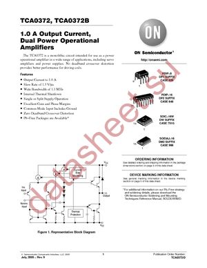 TCA0372DWG datasheet  